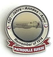 Pin Schweizer Armee Patrouille Suisse Remember of 1914