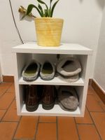IKEA KALLAX 1×2 shelving unit / shoe rack – white