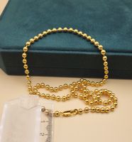 Goldene Elegante Kugelkette