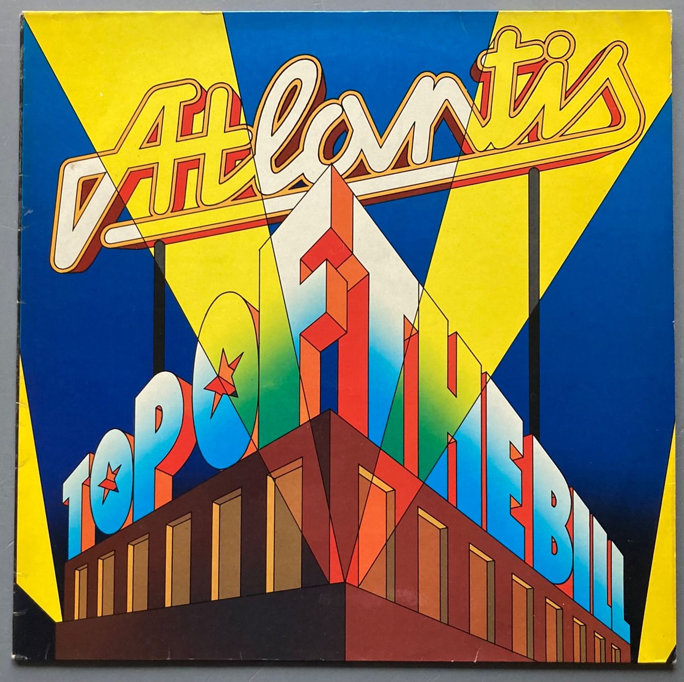 Dischi in vinile: ATLANTIS - TOP OF THE BILL – Usato da Poliez-Pittet venduto da Newtown-Records