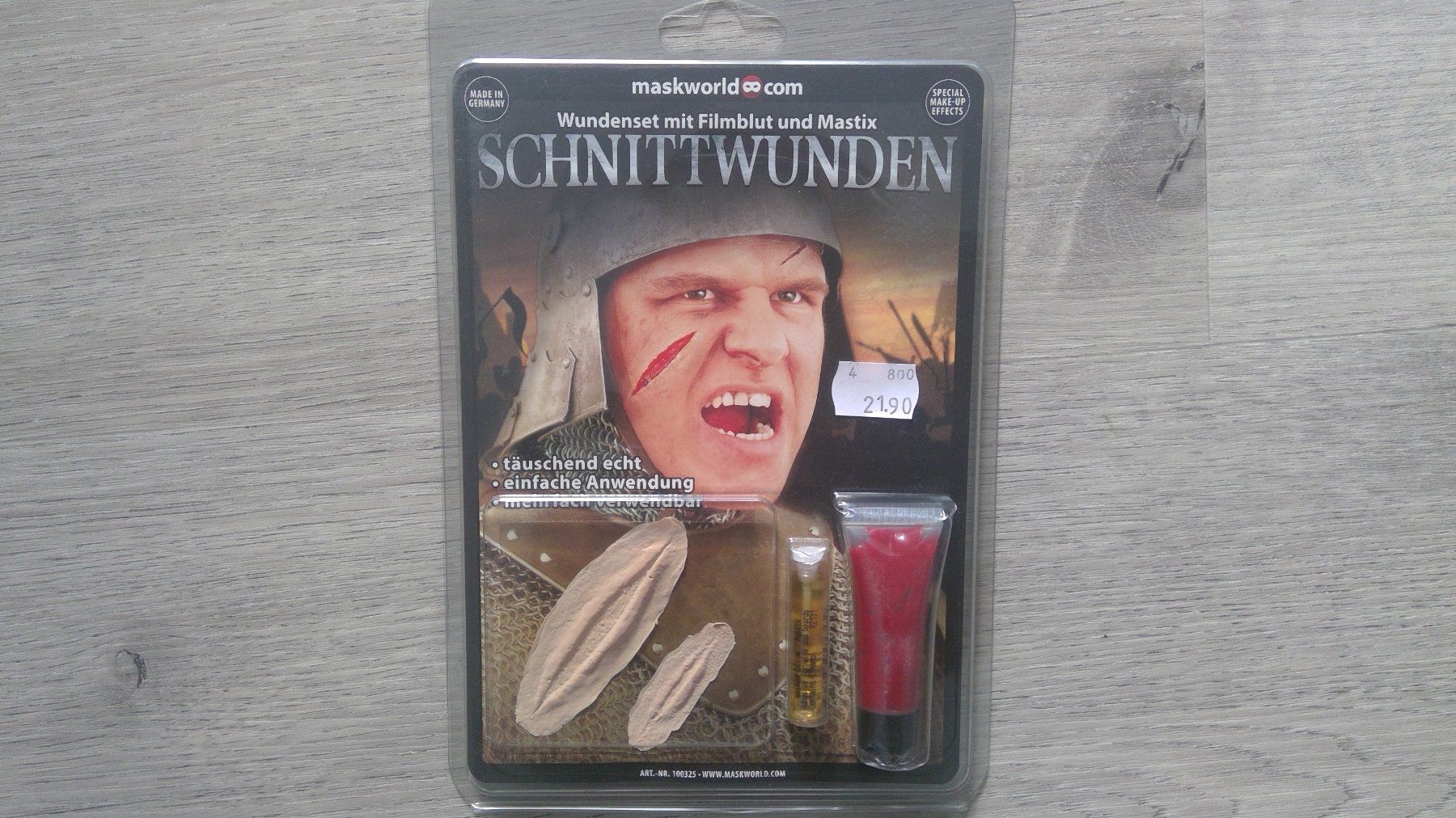 Masken: Horror/Narbenschminksets div Sorten – Neu und originalverpackt aus Zizers von Zigity 3