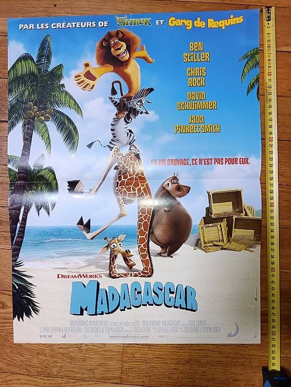 Foto & Immagini: Affiche de cinéma Madagascar – Usato da yvonand venduto da JeremyC25 1