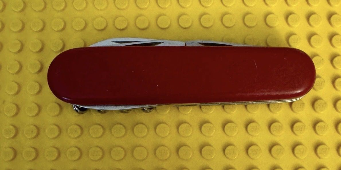 Victorinox Taschenmesser: Original Victorinox Schweizer Sackmesser Rot – Gebraucht aus Birsfelden von sam2tuusig6