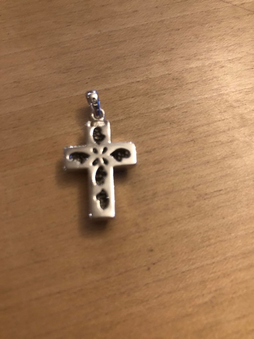 Ciondoli: Silberner Anhänger Kreuz – Usato da Burgdorf venduto da elatria 3