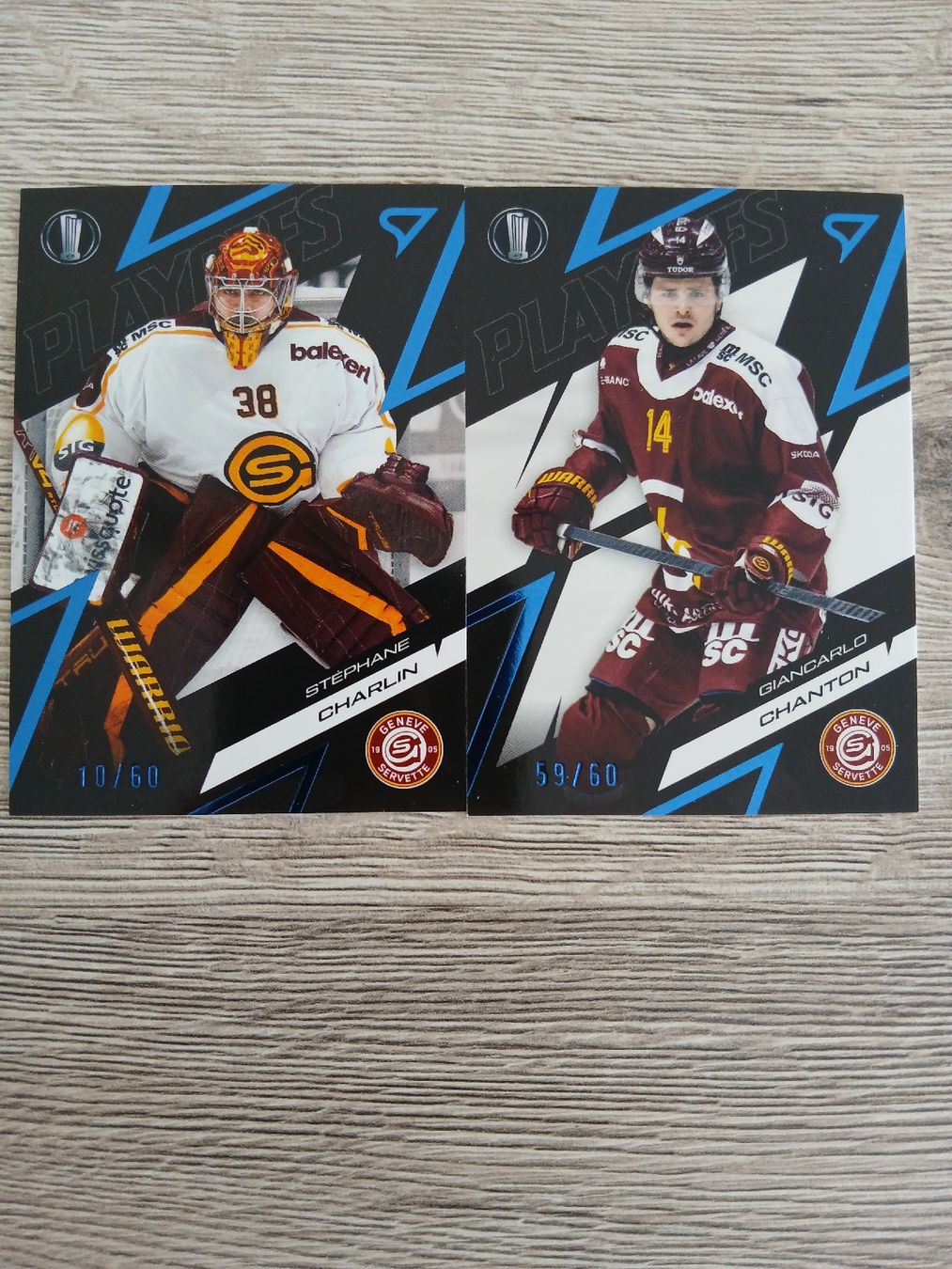 Sportzoo Carte collezionabili: Eishockeykarten Stephane Charlin Giancarlo Playoff Set – Nuovo (secondo la descrizione) da Düdingen venduto da oliheimo92
