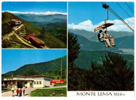 Miglieglia - 3 Bild AK Monte Lema