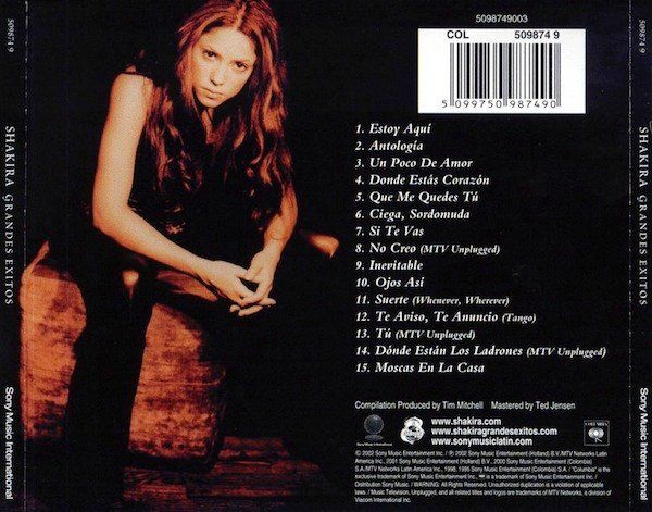 CD: SHAKIRA - Grandes Exitos – Usato da Unterbäch venduto da eqlut 1