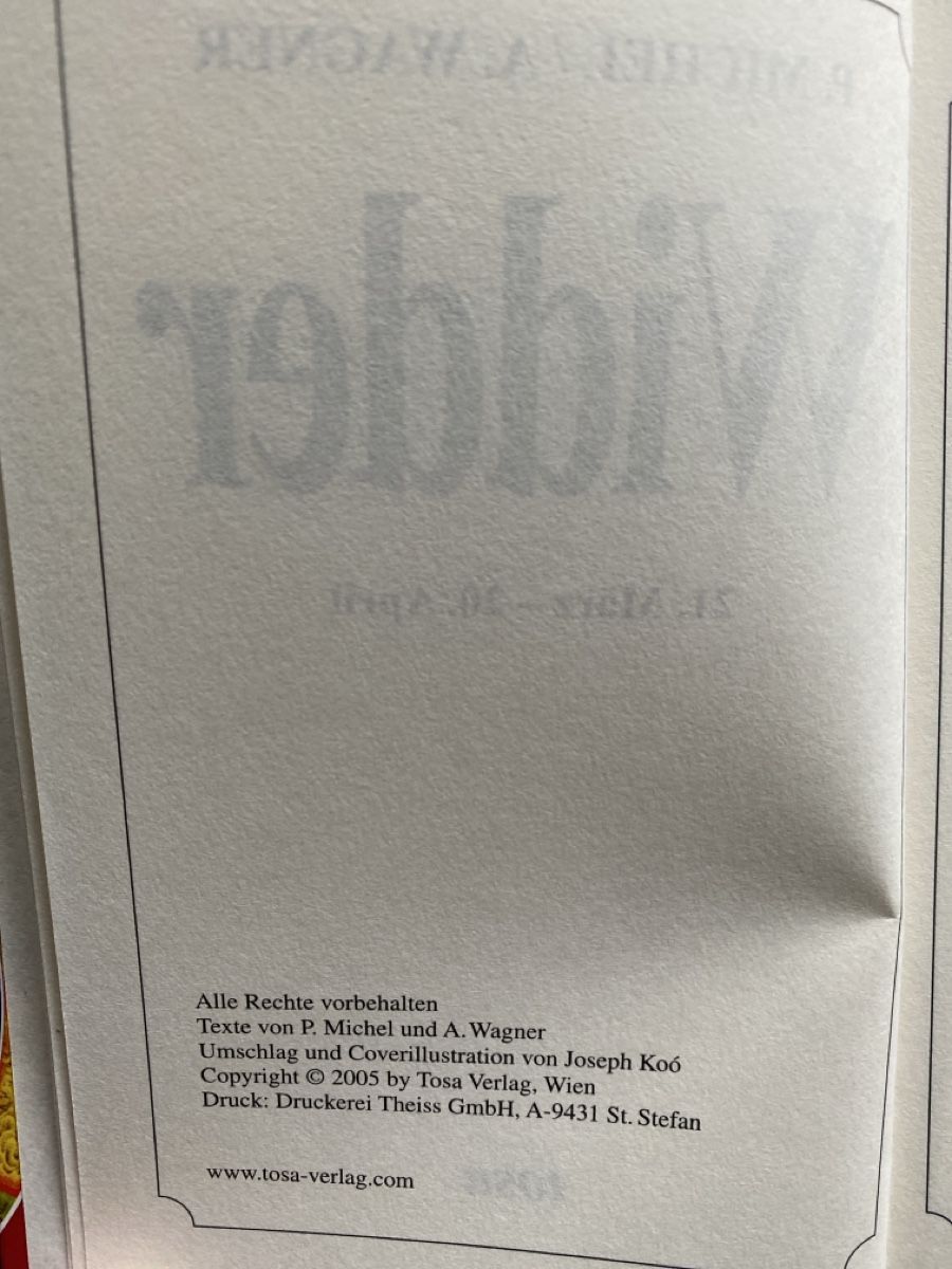 Libri: Widder - Sternzeichen Buch (tosa Verlag) – Nuovo (secondo la descrizione) da Dallenwil venduto da kavogt6 2