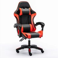 Neue Ergonomischer Gaming-Stuhl – Rot/Schwarz