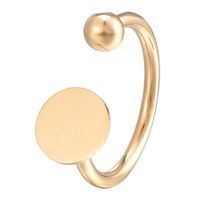 Woman ring gold from stainless steel