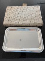 Tablett H.R.W. Fink silberfarben neu in OVP