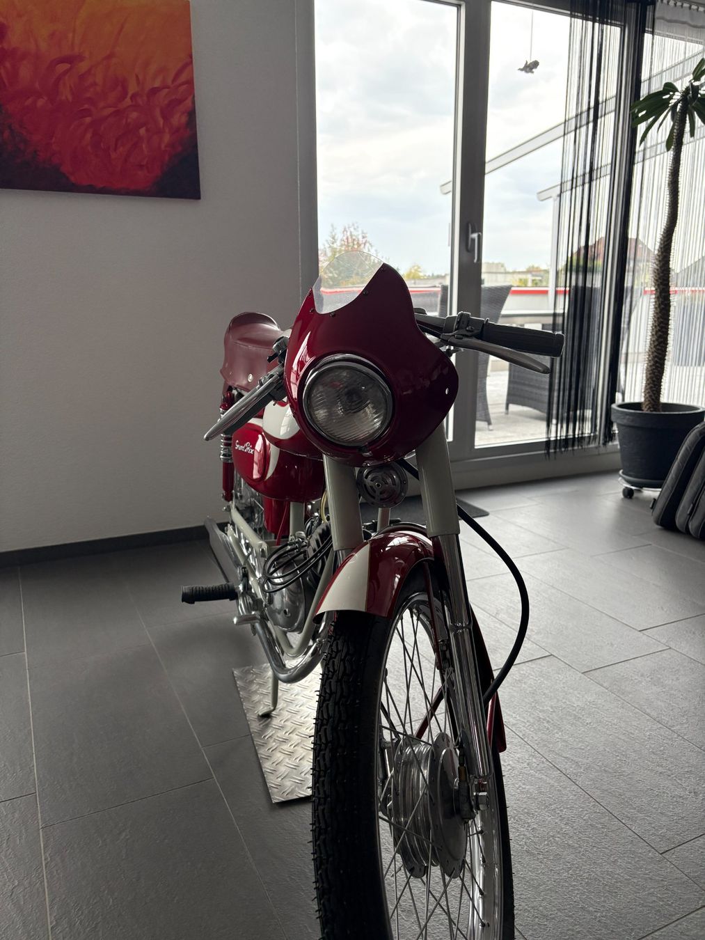 Route: Kleinmotorrad Testi – D'occasion à Gerlafingen par Tulpen1 1