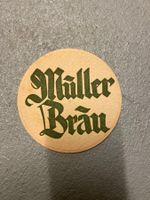 Bierdeckel Müller Bräu, vintage