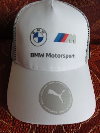 BMW Cap Motorsport Puma weiss *NEU* Gehört zu ihrem BMW!