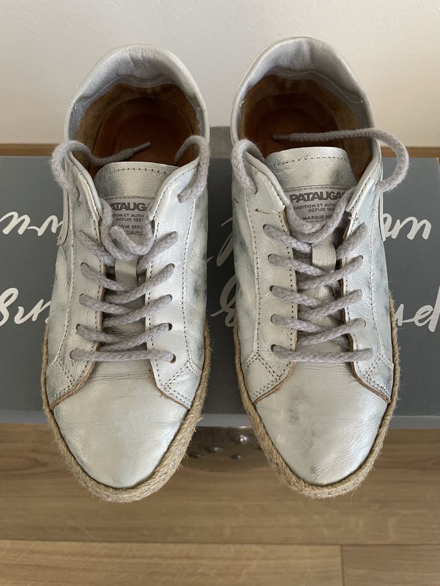 Scarpe da donna: Sneakers argentées Pataugas – Usato da Neuchâtel venduto da Cashmire 2