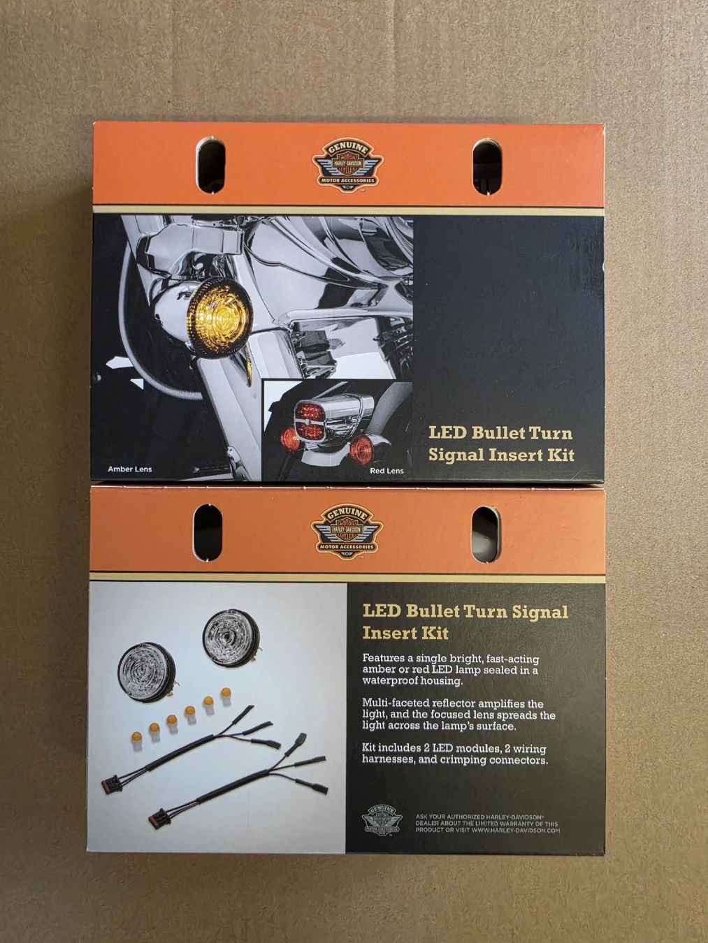 Harley-Davidson Alle Motorradersatzteile: LED Blinker-Kit – Neu und originalverpackt aus Menzberg von GA7O
