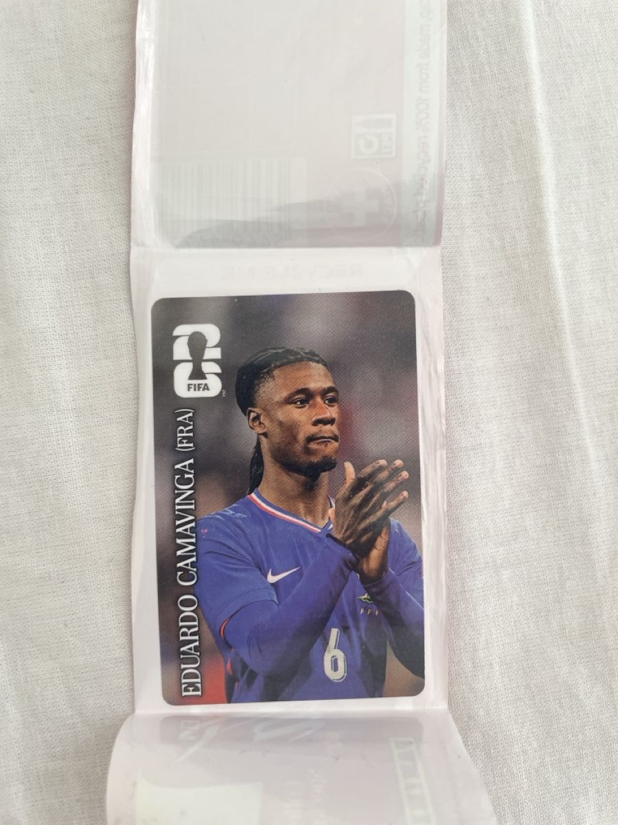 Panini Cartes à collectionner: Cola Sticker Eduardo Camavinga – Neuf (Voir description) à Weinfelden par kingofqueens03