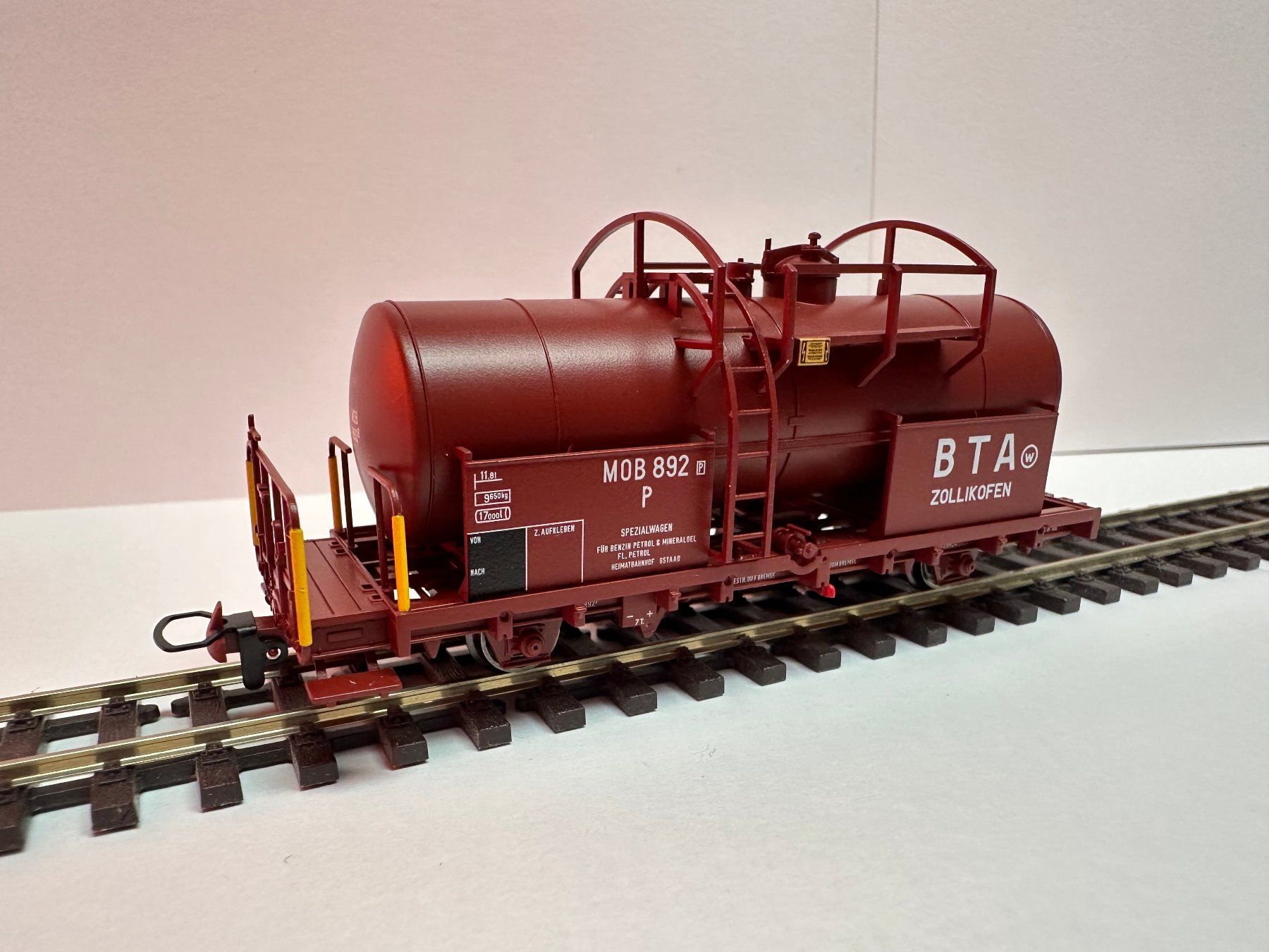 Bemo Modelleisenbahnen: Bemo - MOB P 892 - Kesselwagen – Neu und originalverpackt aus Domat/Ems von mmx4001