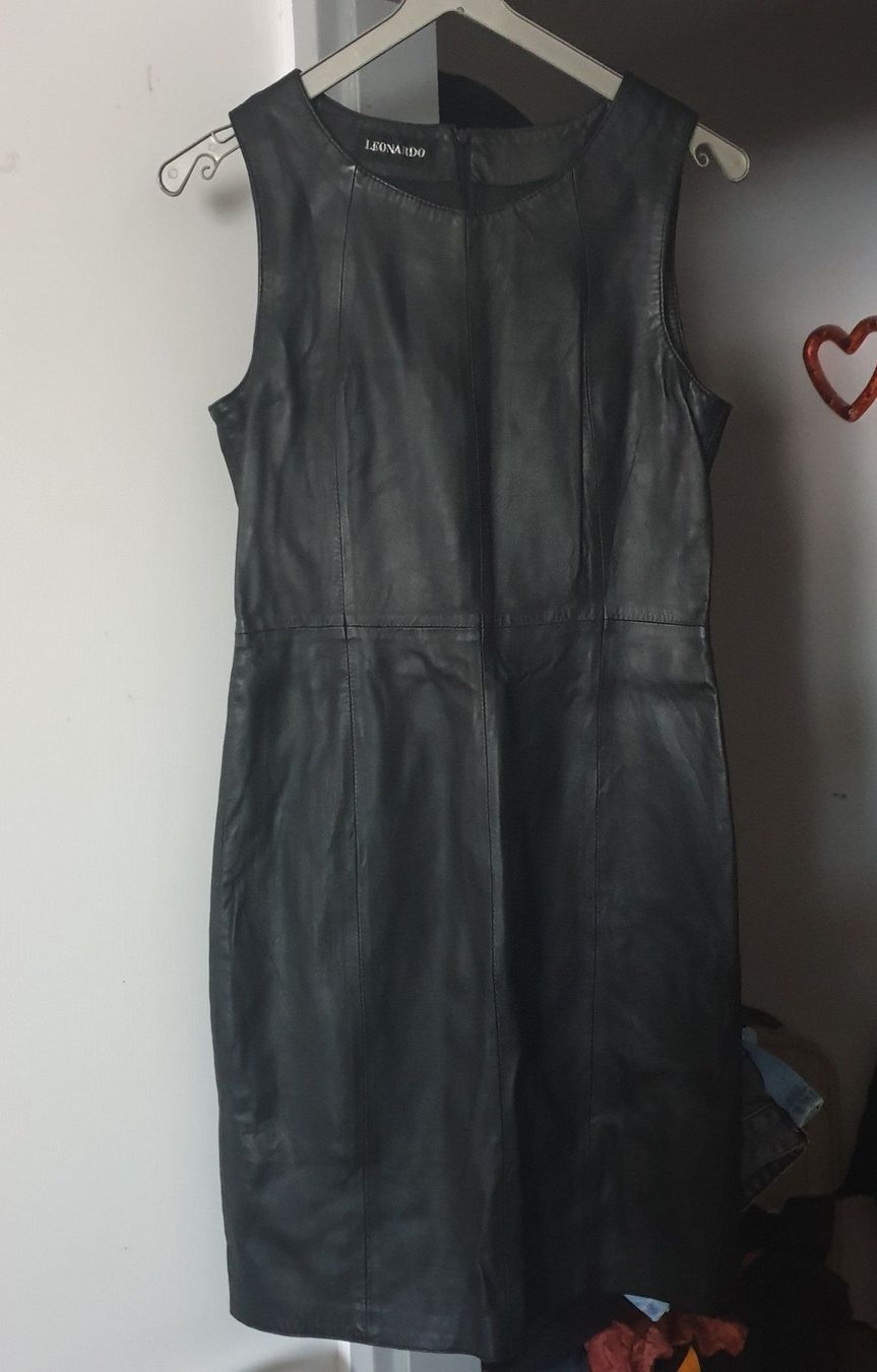 Vestiti: Neues Leonardo Lederkleid Grösse 38 – Nuovo (secondo la descrizione) da Frenkendorf venduto da Moon111