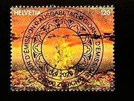 2026 Engag.de la Poste en faveur de l’art -ʘ jour d’émission