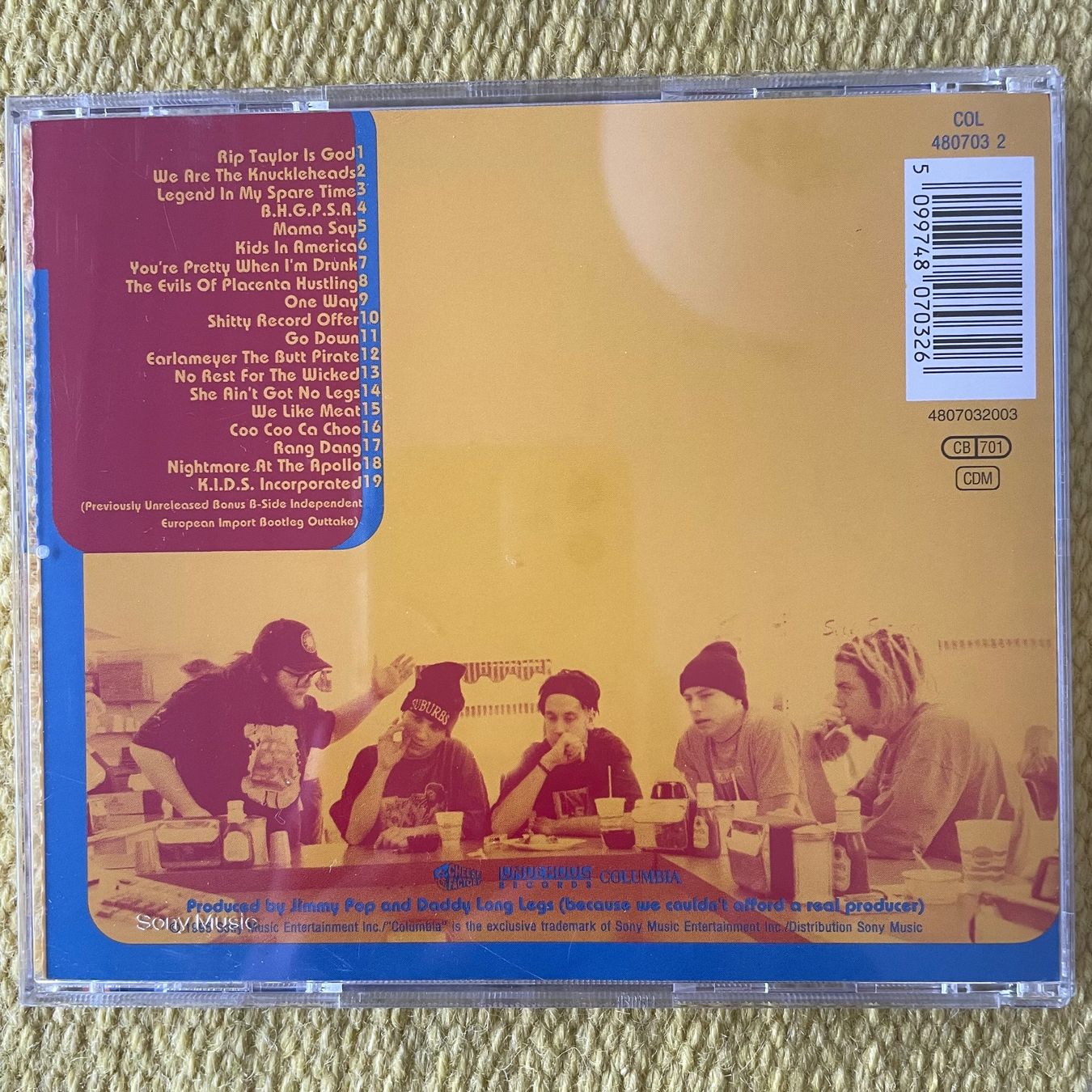 CD: BLOODHOUND GANG-USE YOUR FINGERS – Usato da Rorschacherberg venduto da CD-Roli 1