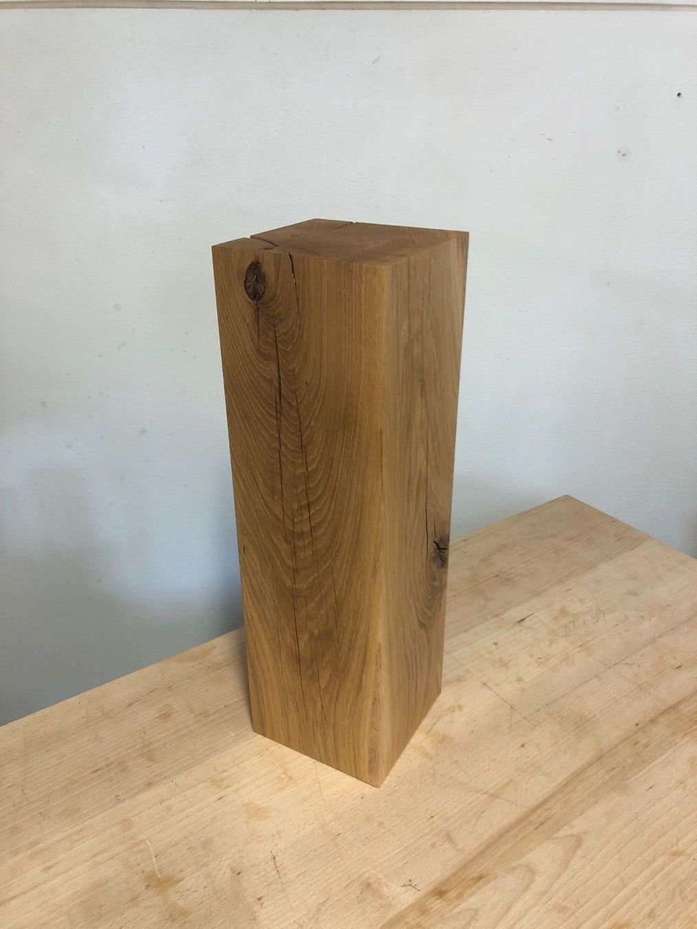 Articoli in legno: Eichensockel, Eichensäule, Eichenklotz – Usato da Perlen venduto da Chregle1