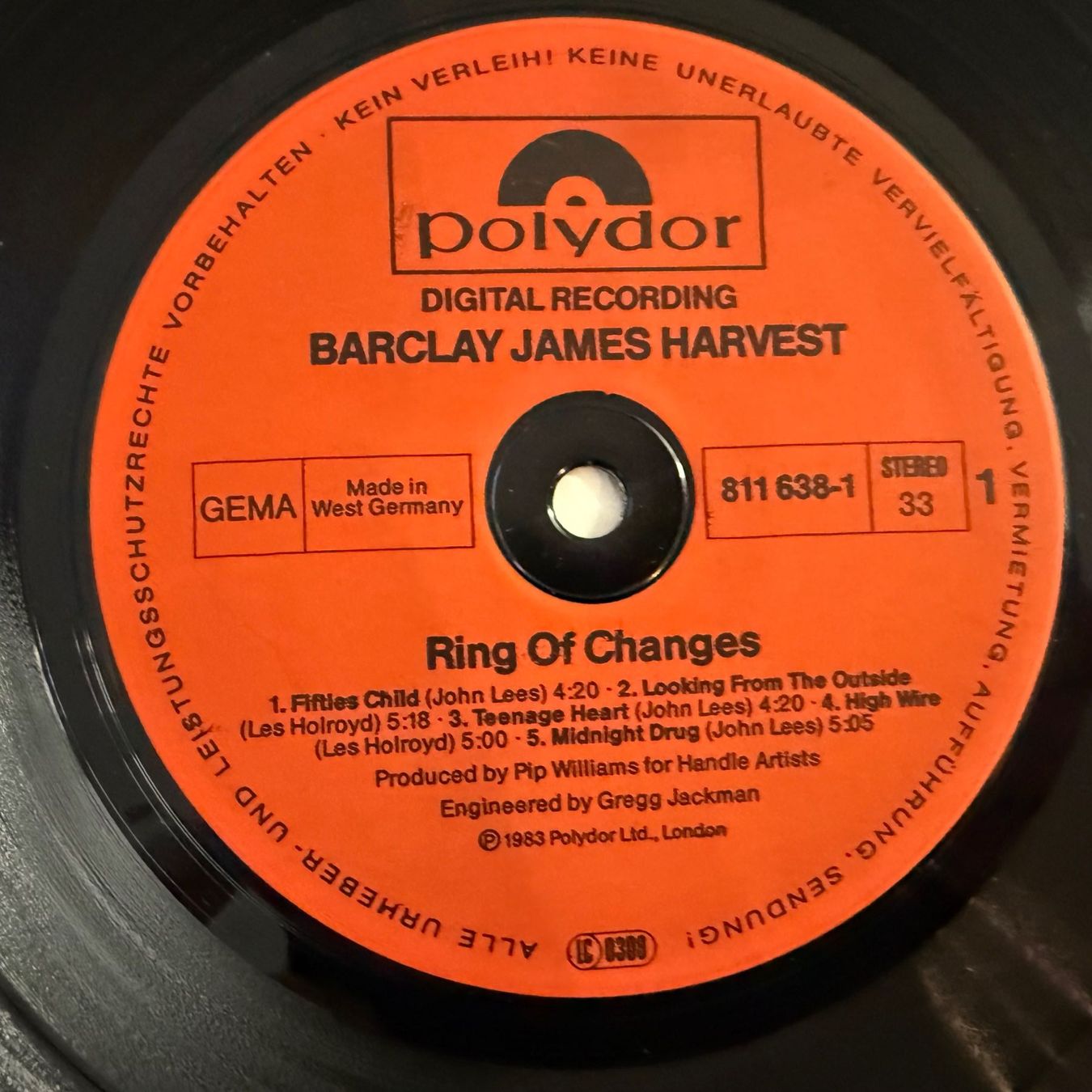 Dischi in vinile: BARCLAY JAMES HARVEST - RING OF CHANGES – Usato da Zürich venduto da fehlton 4