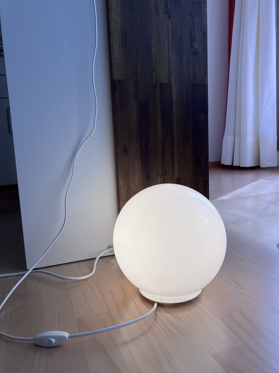 Ikea Lampen: Glaskugel Tischlampe IKEA Fado – Gebraucht aus Dättwil AG von Datura