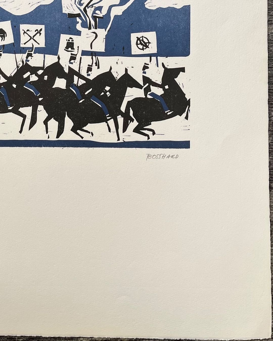 Holzschnitte: BOSSHARD HOLZSCHNITT SIGNIERT NUMMERIERT – Gebraucht aus Gersau von grafik-kunst 8