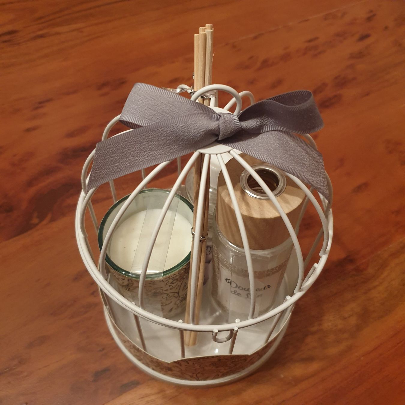 Diffuseurs: Geschenk Set Duftkerze / Diffuser, shabby chic, neu & ovp – Neuf avec emballage d'origine à Neuendorf par DeSiriA 1