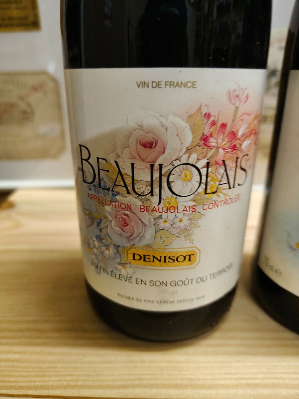 Vino: 3 X 1996 BEAUJOLAIS DENISOT – Nuovo e nell'imballaggio originale da Münchenstein venduto da weinundspirituosen 4
