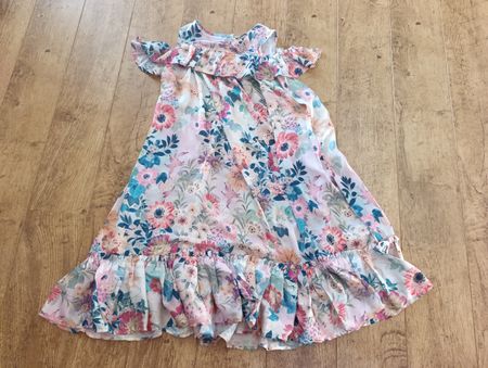 CycleBand Vestito Fiori Ragazza 11-12 Y. Mädchen Kleid