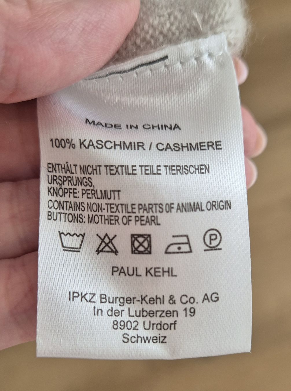 Giacche: PAUL KEHL Kaschmir Strickjacke – Nuovo (secondo la descrizione) da Niederhelfenschwil venduto da usa001 2