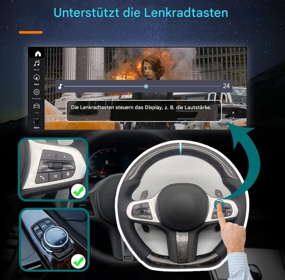 Audio- & Mediensysteme: BMW X1 F48 2016-2017 Android 13 Radio | 12,5" Touchscreen | – Neu und originalverpackt aus Chur von shop.chur 5