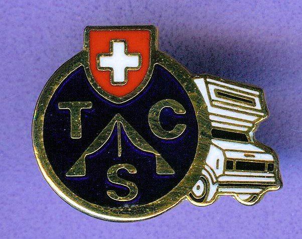TCS Placchette & Badge: TCS   Camping  – Usato da Winterthur venduto da Sammleroase