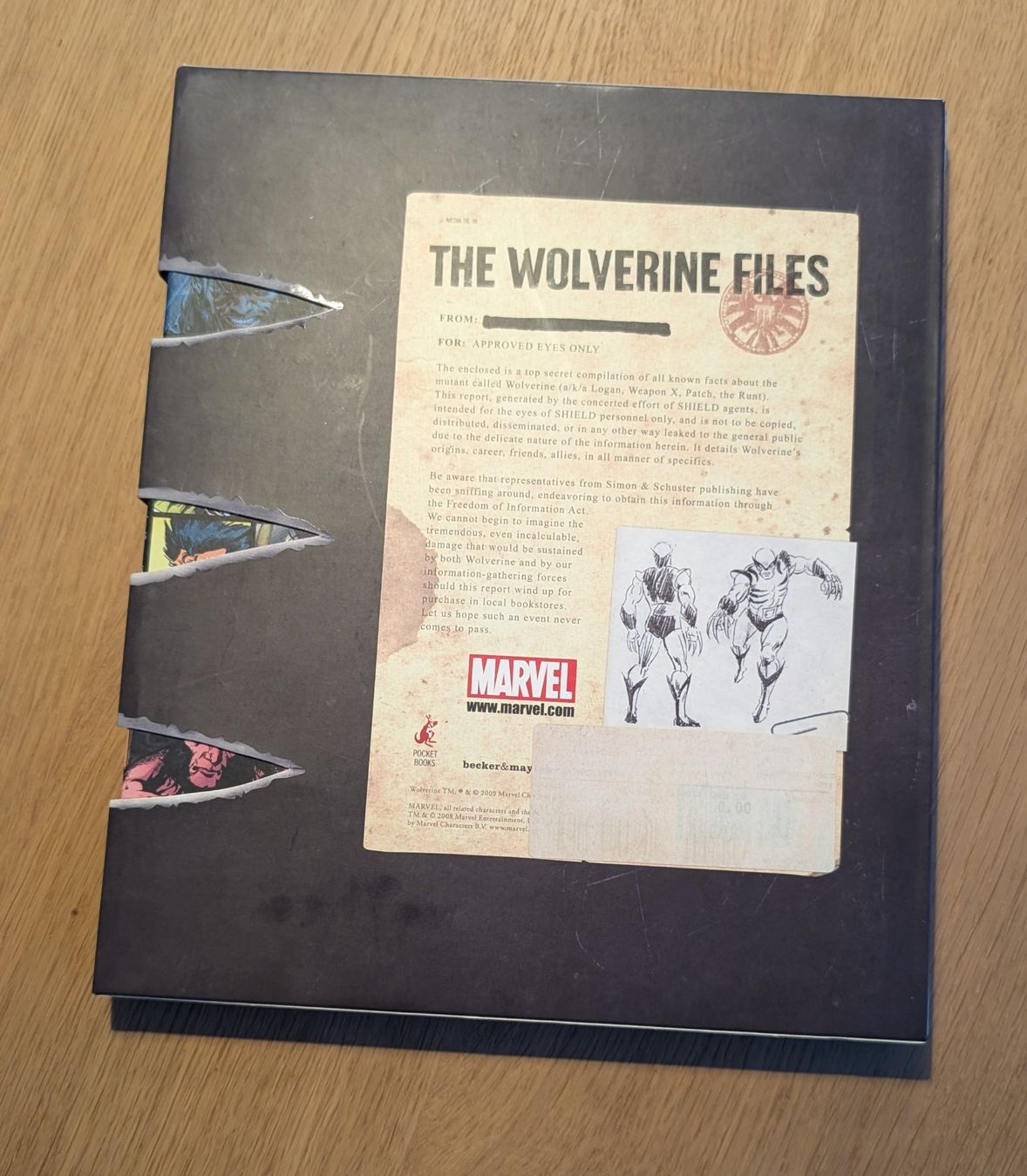 Fumetti: The Wolverine Files - Marvel – Usato da Oftringen venduto da RetroMister 1