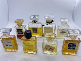 Parfums miniatures Chanel, lot