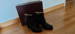 Aigner Stiefeletten, schwarz, Grösse 40, Neupreis 429 ?