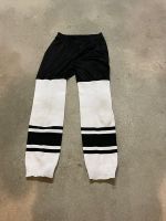Gebrauchte Eishockey Bauer Stulpen, weiss/schwarz, Grösse JR