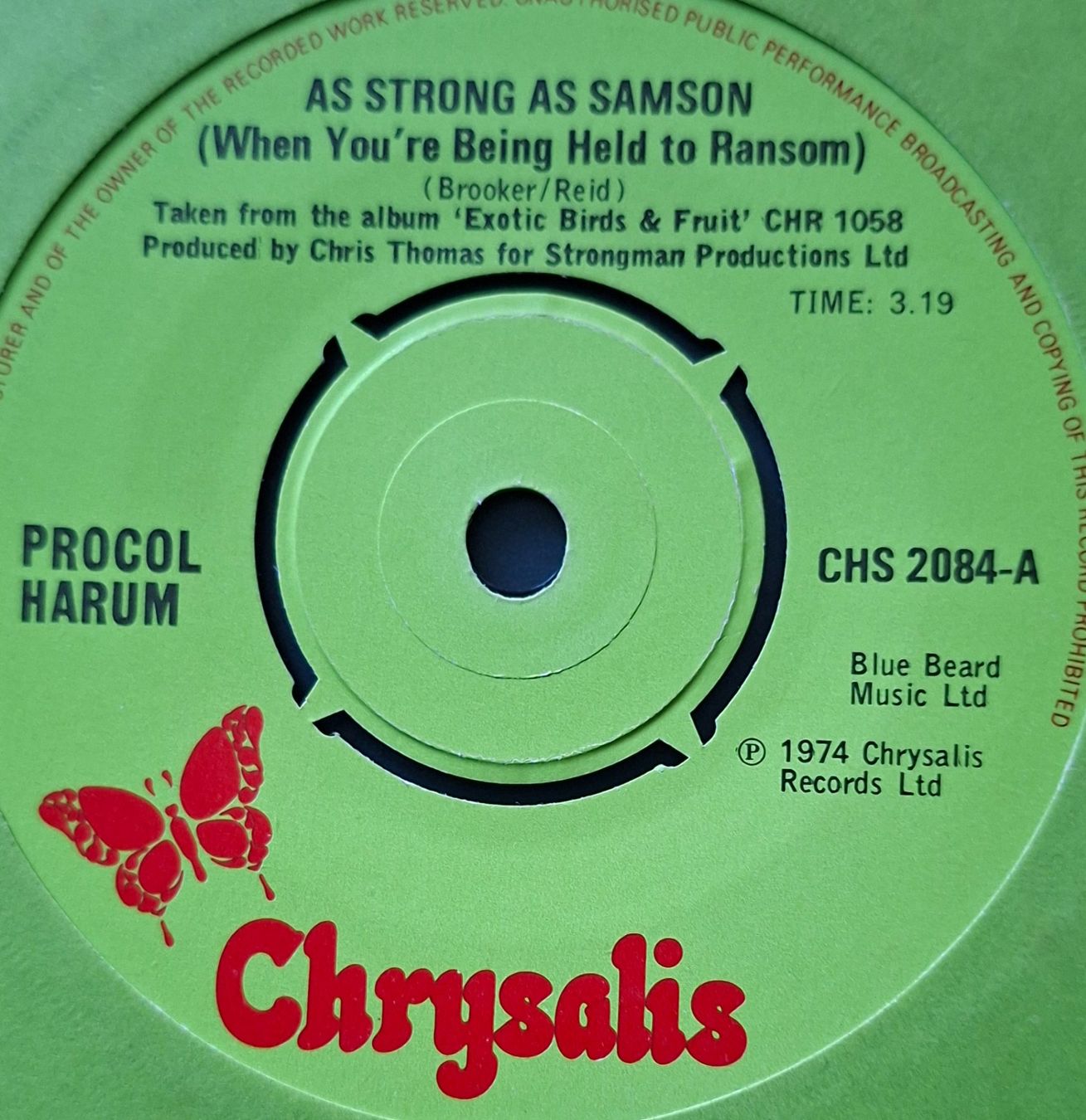 Dischi in vinile: Vinyl-Single Procol Harum - As Strong As Samson – Usato da Langenthal venduto da Modo39
