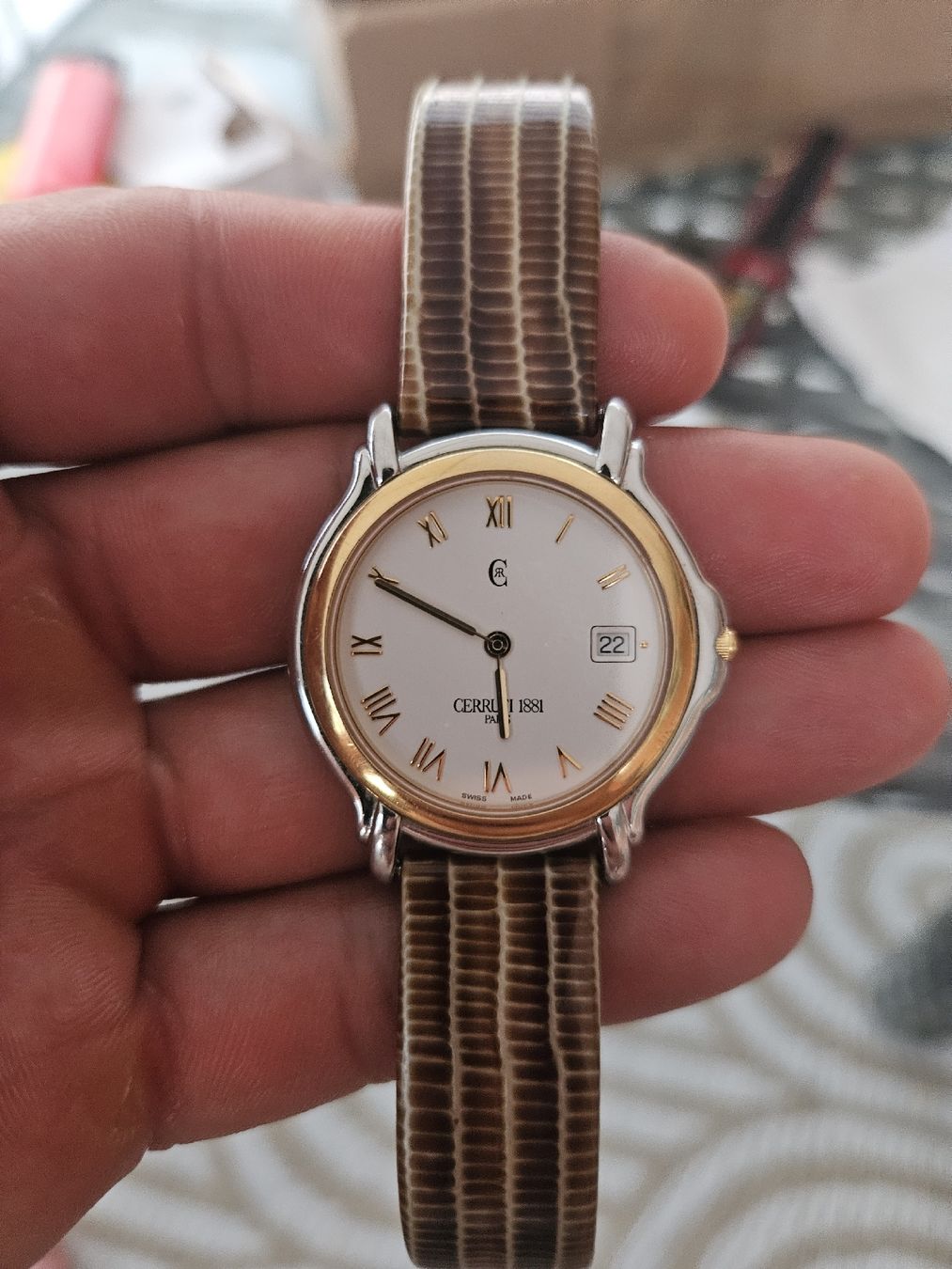 Cerruti Orologi: Vintage Cerruti Uhr 35mm – Usato da Rickenbach b. Wil venduto da nic_8ljr