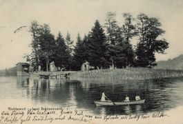 Richterswil  ZH  -   Insel SCHÖNENWERD     um 1906