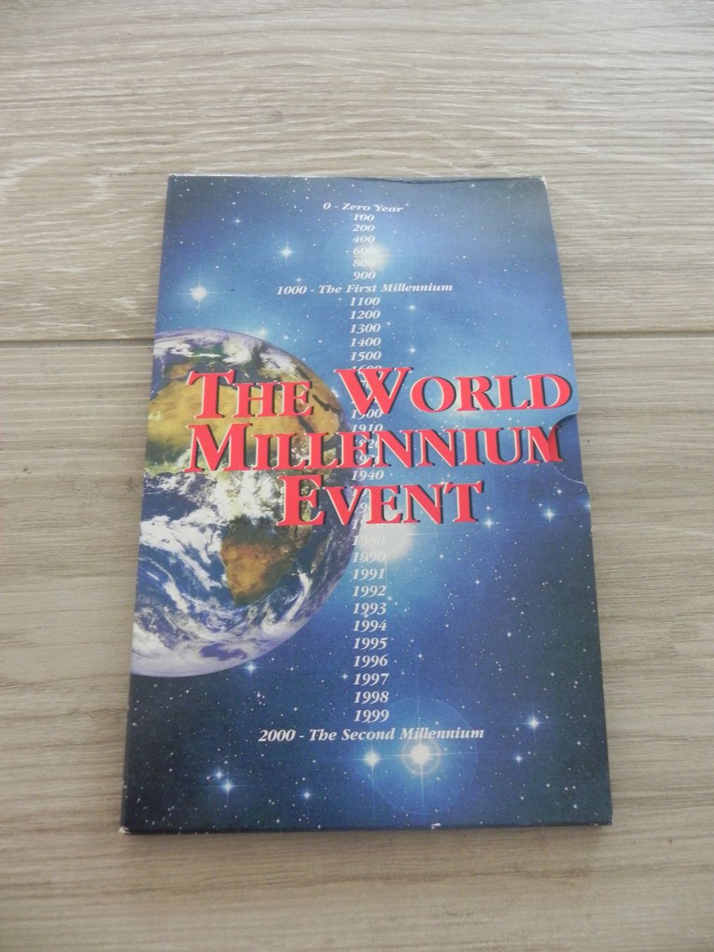 Tutti le monete: Münzenset - Mintset The World Millenium Event – Nuovo e nell'imballaggio originale da Biel/Bienne venduto da Gogolozi