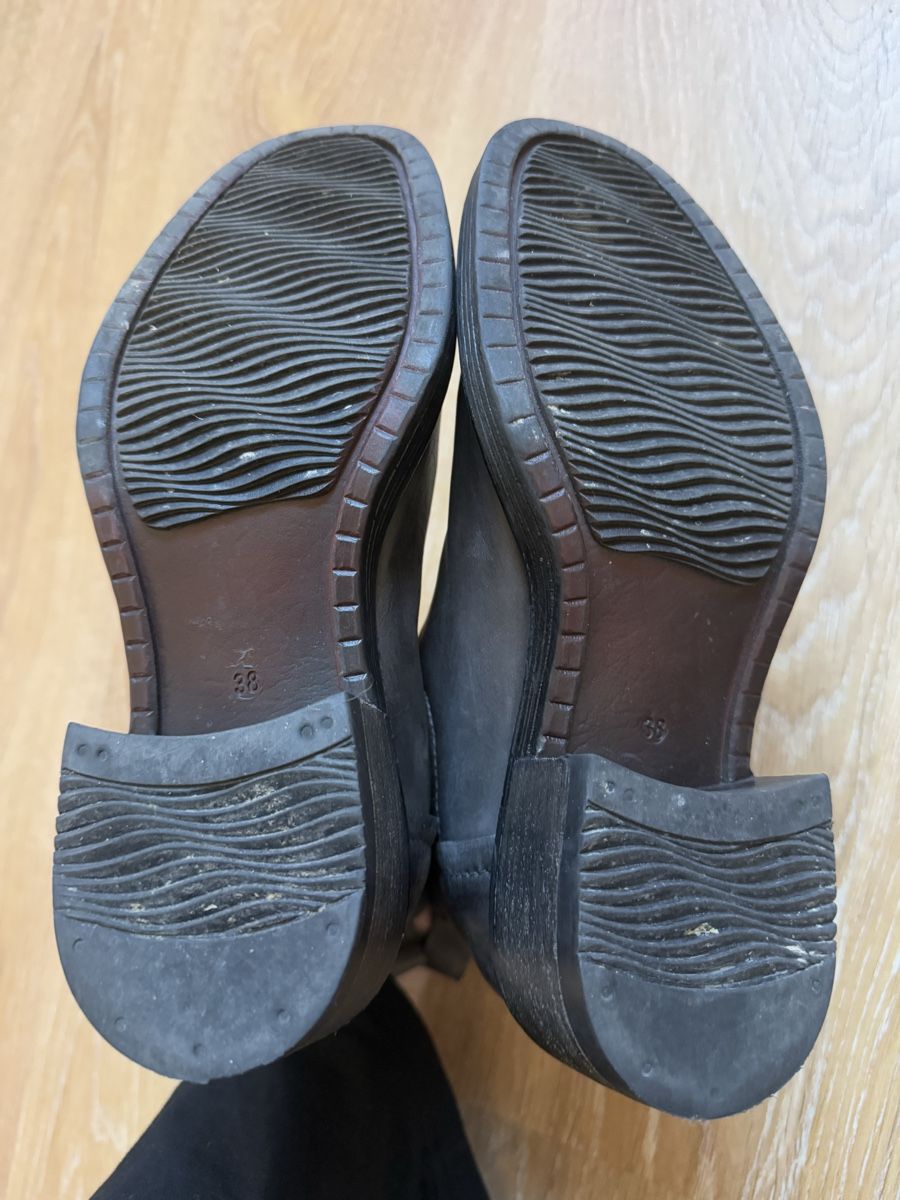 Mjus Scarpe da donna: Bottines cuir gris Mjus, p.38 – Usato da Tavannes venduto da Thriftshop 5