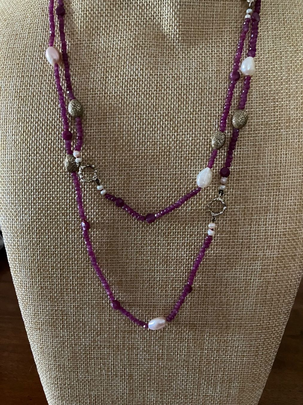 Colliers: Collier di rubini – D'occasion à Rancate par FiorAngela011 4