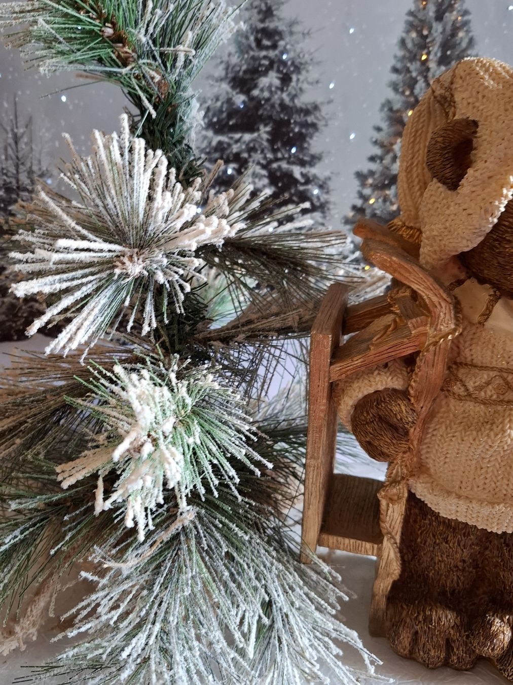 Tutte le decorazioni: BÄRCHEN MIT SCHLITTELI UND SCHNEEBAUM – Nuovo (secondo la descrizione) da Gretzenbach venduto da schibaya 7