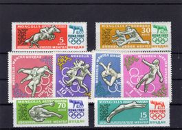 R6318  /  MONGOLIE 1960 J.O. ROME