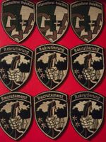 Armée Abzeichen 9x Badges Divers mit Klett neu