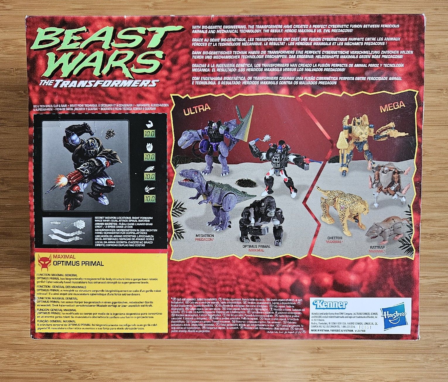Hasbro Figuren: Transformers Beast Wars Optimus Primal – Neu und originalverpackt aus Sarnen von rockola02 1