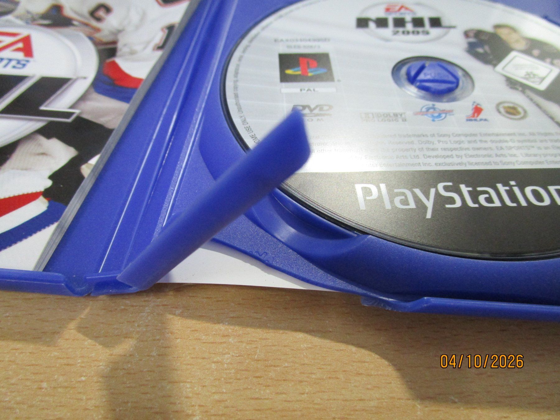 Sony Giochi: NHL 2005 Sony Playstation 2 PS2 – Usato da Goldau venduto da agestuffer 3